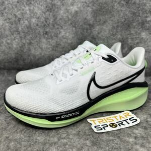 Nike Air Zoom Vomero 17 Running Shoes Womens Size 10.5 White Green HF4999-100